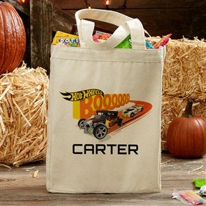 Hot Wheels™ Halloween Personalized Canvas Tote Bag- 14 x 10 - 50507-S