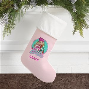 Barbie™ Holiday Personalized Ivory Stockings - 50510-I