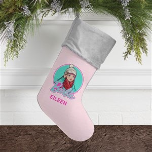 Barbie™ Holiday Personalized Blue Stockings - 50510-BL