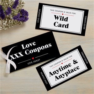 Flirty Coupons Personalized Coupon Booklet - 50692