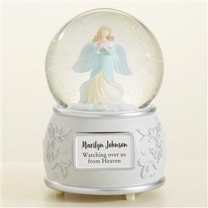 Memorial Angel Personalized Snow Globe - 50909