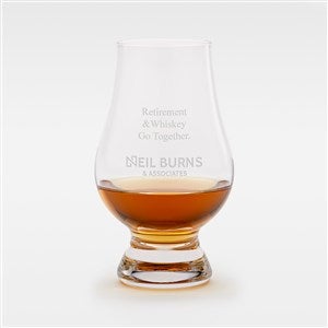 Custom Retirement Logo The Glencairn®  6.25oz Whiskey Glass - 51307