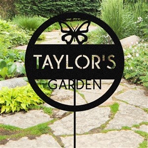 Custom Garden Stake Sign-Butterfly - 51497D-BU