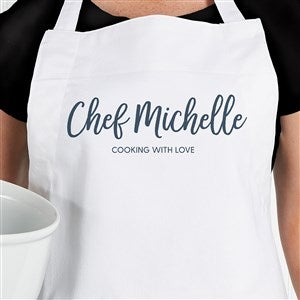 Seasonally Script Personalized Apron - 51525-A