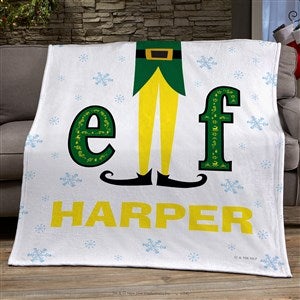 Elf® Personalized 50x60 Plush Fleece Blanket - 51709-F