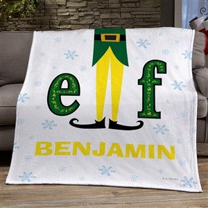 Elf® Personalized 60x80 Plush Fleece Blanket - 51709-L