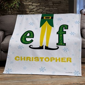 Elf® Personalized 50x60 Sweatshirt Blanket - 51709-SW