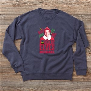 Elf® Personalized Christmas Hanes® ComfortWash™Sweatshirt - 51726-CWS