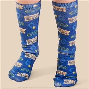 Polar Express® Personalized Kids Christmas Socks - 51743