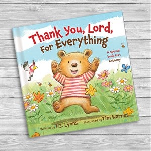 Thank You, Lord, For Everything Personalized Book - 51747D