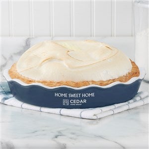 Real Estate Logo Ceramic Pie Dish - 51756R