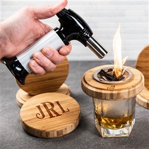 Personalized Cocktail Smoker With Torch Tin-Monogram - 51780D-M