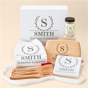 Personalized Kitchen Gift Set - Laurel Wreath  - 51833