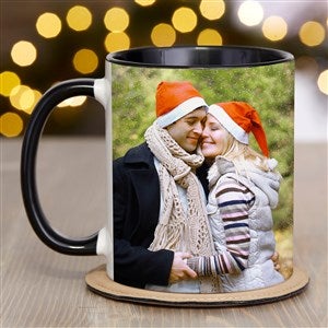 Christmas Photo Personalized Coffee Mug 11 oz.- Black - 51854-B