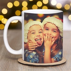 Christmas Photo Personalized Coffee Mug  11 oz.- White - 51854-S