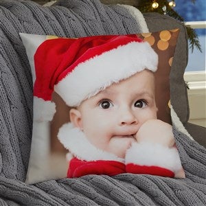 Christmas Photo Memories Personalized 14quot; Throw Pillow - 51857-S