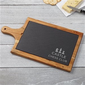 Engraved Logo Slate Cheese Board - 51861