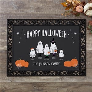 Ghost Family Personalized Halloween Doormat- 18x27 - 51869