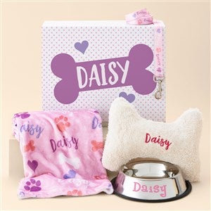 Playful Puppy Personalized Gift Set - 51871