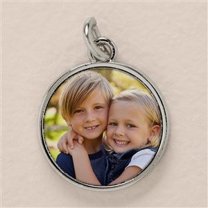 Favorite Memories Personalized Photo Charm - Circle - 51873-PC