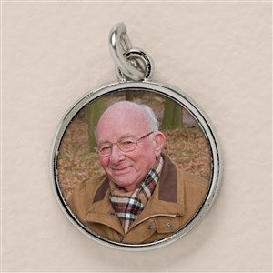 Memorial-Circle Personalized Photo Charm - 51875-PC