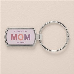 Glad Youre Our Mom Personalized Keychain-Rectangle - 51876-K