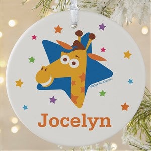 Toys R Us® Geoffrey Personalized Christmas Ornament- 3.75quot; Matte - 1 Sided - 51940-1L