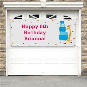 Toys R Us® Geoffrey Personalized Party Banner- 30x72 - 51941