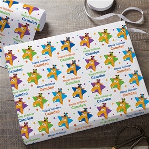 Toys R Us® Geoffrey Personalized Wrapping Paper Roll - 6ft Roll - 51943