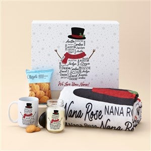 Repeating Name Snowman Personalized Gift Set - 51954