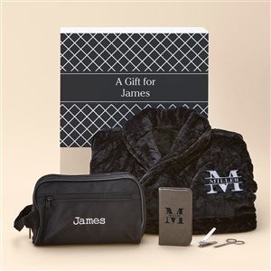 For Him Personalized Robe Gift Set - 51959