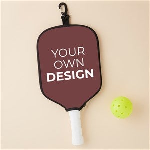 Design Your Own Personalized Pickleball Paddle Cover- Brown - 51978-BR