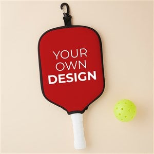 Design Your Own Personalized Pickleball Paddle Cover- Red - 51978-R