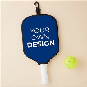 Design Your Own Personalized Pickleball Paddle Cover- Blue - 51978-BL