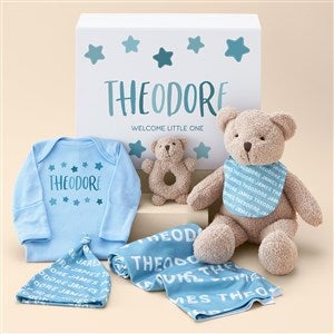 Hi Little One Personalized Baby Boy Gift Set - 51987