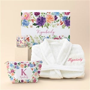 Forever Floral Personalized Gift Set For Her - 51989