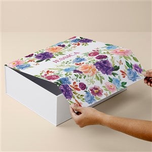 Forever Floral  Keepsake Memory Box-12x15 - 52208-L