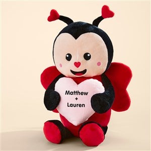 Romantic Personalized Love Bug with Pink Heart - 52273