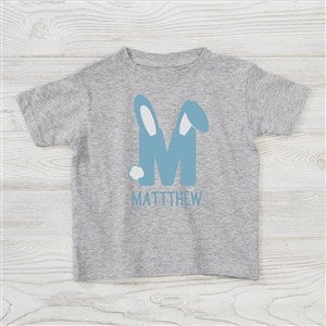 Bunny Monogram Personalized Easter Toddler T-Shirt - 52290-TT