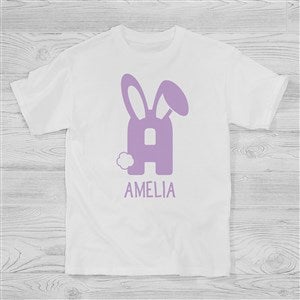 Bunny Monogram Personalized Easter Hanes® Kids T-Shirt - 52290-YCT