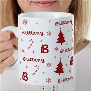 Festive Icons Personalized 30oz. Oversized Coffee Mug - 52322-LM