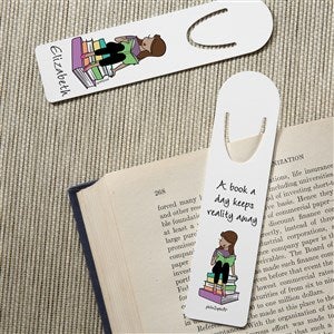 Book Lover philoSophies® Personalized Bookmark Set - 52458