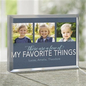 My Favorite Things Personalized Photo Colored Keepsake - 52546