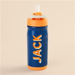 Shadow Name Personalized 14 oz. Reduce® Hydrate Pro Water Bottle - Varsity Blue - 52694-VB