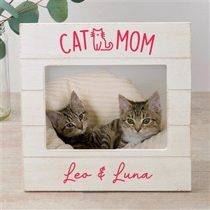 Cat Parent Personalized Shiplap Frame- 5x7 Horizontal - 52854-5x7H