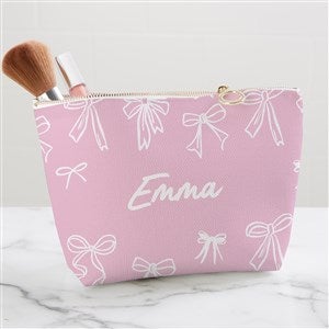 Darling Bow Personalized Makeup Bag - 52880