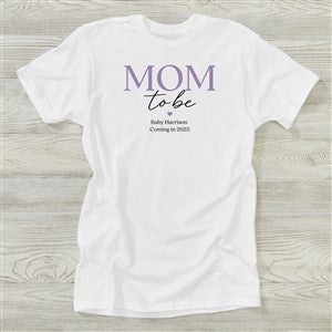 Mom to Be Personalized Hanes® Adult T-Shirt - 52978-T