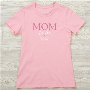 Mom to Be Personalized Next Level™ Ladies Fitted Tee - 52978-NL