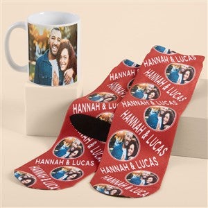 Romantic Photo Mug and Socks Gift Bundle - 53023