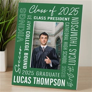 All About Grad Personalized Frame- 4x6 Vertical Tabletop - 53062-T